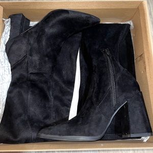 Steve Madden Nifty Black Over The Knee Boots Size 8